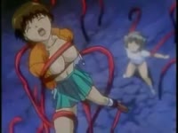Hot demon dude captures and drills teens using tentacles in hentai porn